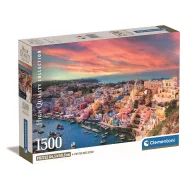  Städte Procida Island Italien 1500-teiliges Compact Puzzle Clementoni