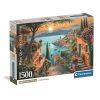 Städte Steps to Harbor Hafen-Puzzle Clementoni mit 1500 Teilen