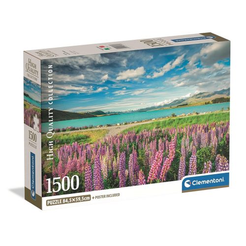 Städte Lake Tekapo Neuseeland 1500 Teile Puzzle Clementoni