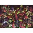 Disney Villains Cards 1500-teiliges Compact Puzzle Clementoni