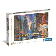 Städte Rainy Manhattan 2000-teiliges Puzzle Clementoni