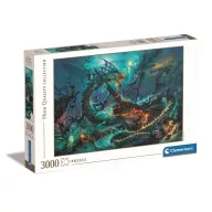   Fantasy Underwater Battle Fantasiewelt 3000-tlg. Puzzle Clementoni