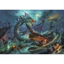 Fantasy Underwater Battle Fantasiewelt 3000-tlg. Puzzle Clementoni