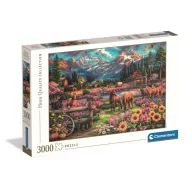 Pferd Free To Roam 3000-teilige Puzzle Clementoni