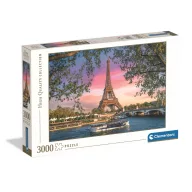   Städte Iron Lady In Pink Paris 3000-teiliges Puzzle Clementoni
