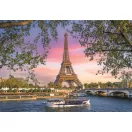 Städte Iron Lady In Pink Paris 3000-teiliges Puzzle Clementoni