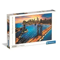 Städte Bridges New York 3000-teiliges Puzzle Clementoni