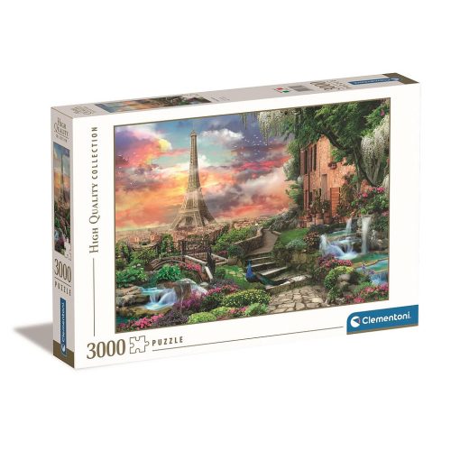 Städte Dream Paris 3000 Teile Puzzle Clementoni