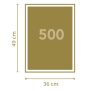Zurück in die Zukunft Cult Movies 500-teiliges Clementoni-Puzzle