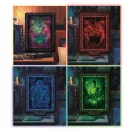 Stranger Things Upside Down 520-teiliges Puzzle mit LED-Rahmen Clementoni