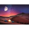 Farbe Starry Night Wüstenfriedenspuzzle mit 500 Teilen von Clementoni