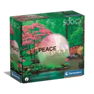 Farbe Raindrops Wald 500 Stk. Peace Puzzle Clementoni