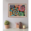Farbe Curly Tails 500 Stücke Compact Puzzle Clementoni
