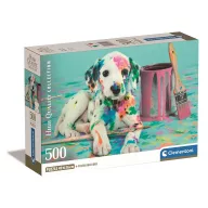 Hund Dalmatian 500-teiliges Puzzle Clementoni