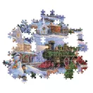 Weihnachten Train 500-teiliges Compact Puzzle Clementoni