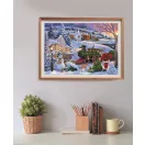 Weihnachten Train 500-teiliges Compact Puzzle Clementoni