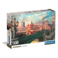   Städte Westminster Bridge London 500-teiliges Compact-Puzzle Clementoni