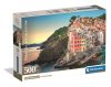 Städte Riomaggiore Italien 500-teiliges Compact Puzzle Clementoni