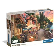   Städte Lake Como Italien 500-teiliges Compact Puzzle Clementoni
