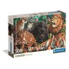 Tiere Wild Cats 500-teiliges Kompakt-Puzzle Clementoni