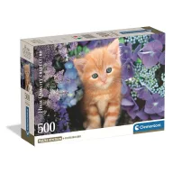 Katze Ginger 500-teiliges Compact puzzle Clementoni