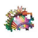 Farbe Curly Tails Colorboom Treppe 500-teiliges Compact-Puzzle von Clementoni