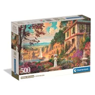   Reise Victorian Promenade Landschaft 500-teiliges Compact-Puzzle Clementoni