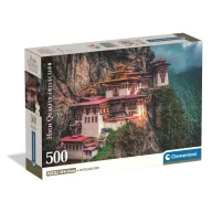   Reise The Tiger's Nest Kloster 500-teiliges Kompaktes Puzzle Clementoni