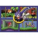 Sonic the Hedgehog 64 Bit Fast 500 Stk Cube Puzzle Clementoni