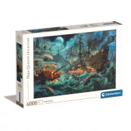 Pirat Pirate Battle Schiff 6000-teiliges Puzzle Clementoni