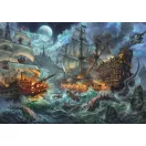Pirat Pirate Battle Schiff 6000-teiliges Puzzle Clementoni