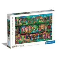 Farbe Garden Bücherregal 6000-teiliges Puzzle Clementoni