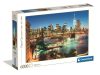 Städte Brooklyn Bridge Lights New York 6000-teiliges Compact-Puzzle Clementoni