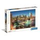 Städte Brooklyn Bridge Lights New York 6000-teiliges Compact-Puzzle Clementoni
