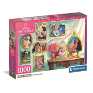 Disney Prinzessin 1000-teiliges Compact Puzzle Clementoni