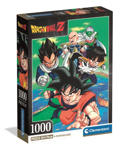 Dragon Ball Final Flashpoint 1000 Stück Compact Puzzle Clementoni