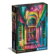   Farbe Colorboom Bibliothek 1000-teiliges Compact Puzzle Clementoni