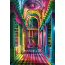 Farbe Colorboom Bibliothek 1000-teiliges Compact Puzzle Clementoni