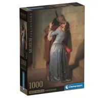 Kunst Hayez Der Kuss 1000-teiliges Compact Puzzle Clementoni