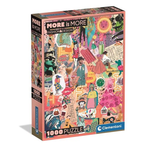 Farbe Design Mode 1000 Stück Compact Puzzle Clementoni