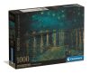 Kunst Starry Night Over the Rhône 1000-teiliger Compact-Puzzle Clementoni