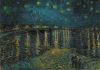 Kunst Starry Night Over the Rhône 1000-teiliger Compact-Puzzle Clementoni