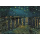 Kunst Starry Night Over the Rhône 1000-teiliger Compact-Puzzle Clementoni