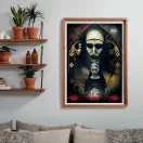 Horror Valak Die Nonne 1000-teiliges Compact-Puzzle Clementoni