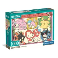   Hello Kitty Friends Forever Forever Friends 1000-teiliges Compact-Puzzle Clementoni
