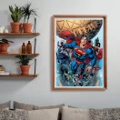 Superman Planet 1000-teiliges Compact-Puzzle Clementoni