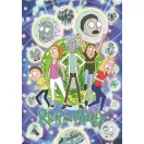 Rick And Morty Green Portal 1000-teiliges Compact-Puzzle Clementoni