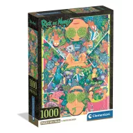   Rick And Morty Cosmic Dimension 1000-teiliges Compact-Puzzle Clementoni