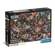   Disney Villains Faces of Darkness 1000-teiliges Puzzle Clementoni
