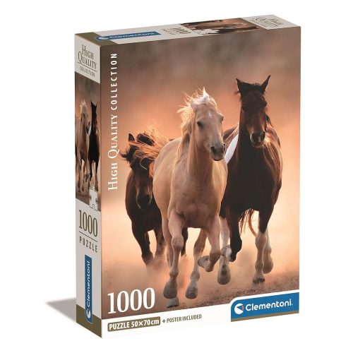 Pferd Running 1000-teiliges Clementoni Puzzle